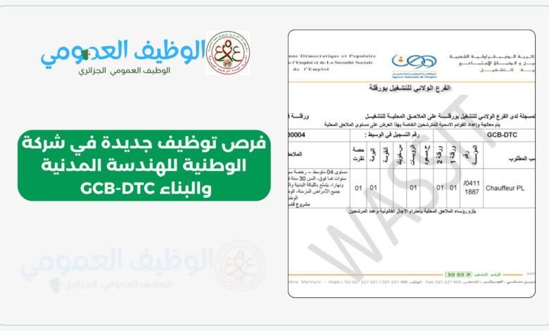 لتفاصيل أكثر قم بزيارة موقعنا : https://bit.ly/altawdif_dz2025